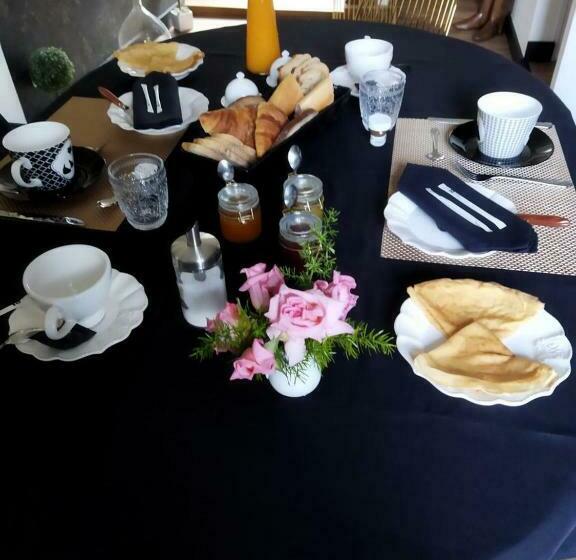 مبيت وإفطار La Ménardière Tranquilitatis Chambre Double Petit Déjeuner Compris