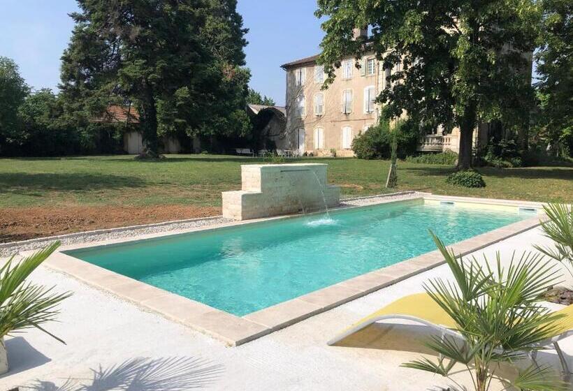 تختخواب و صبحانه Chateau De Vaugelas Charmant Domaine Près De Valence