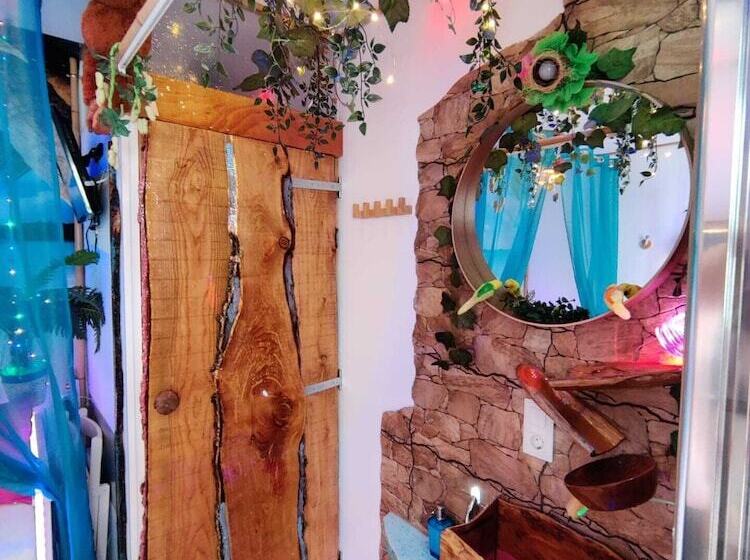 ベッドアンドブレックファースト Wonder Room Paraiso Magico Habitacion