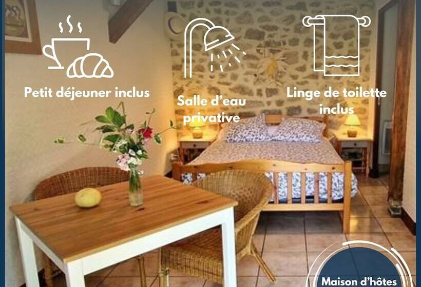 بنسيون Maison D Hôtes Ourdeaux Et Gîte Chez Rouchon