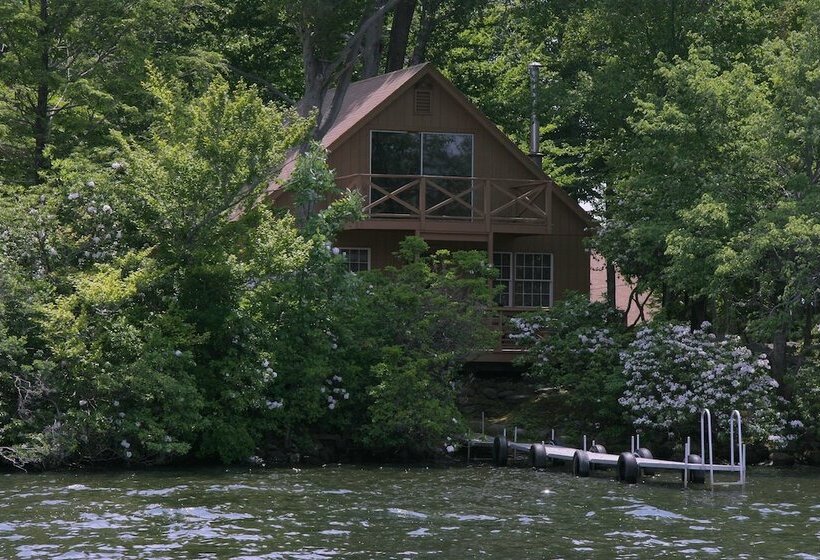 Cabin Deck House  Formidable Cabin In Laurel Island