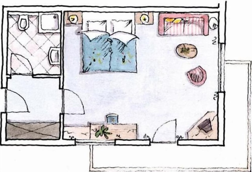 بنسيون Fischerwirt Natur Waldspa