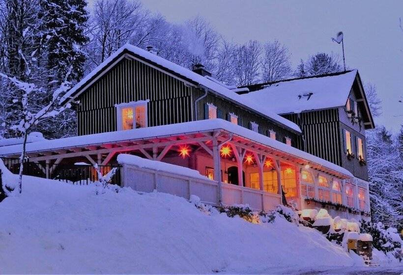 호텔 Waldhaus Lauenhain