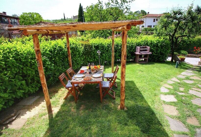 Lush Apartment In Lucignano With Pool