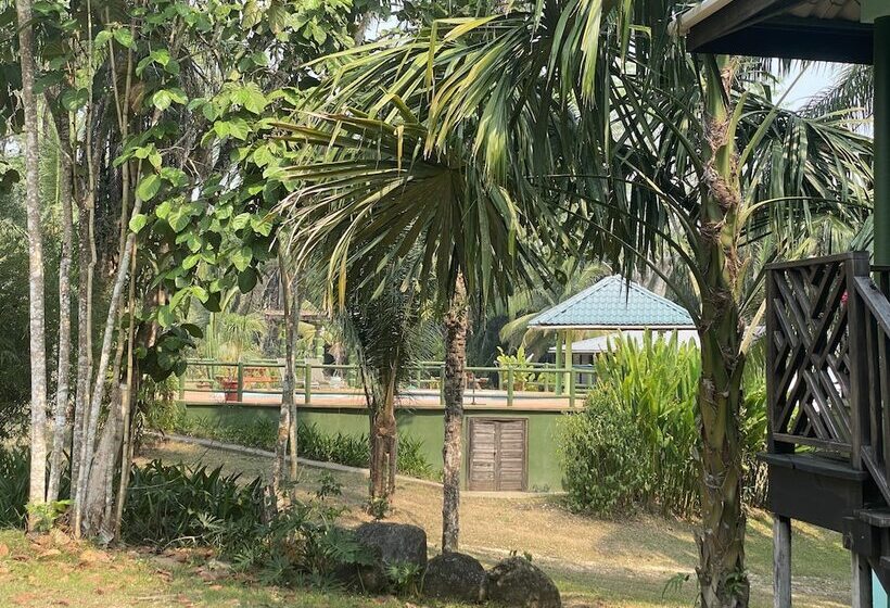 בית מלון כפרי Inn The Bush Jungle Lodge