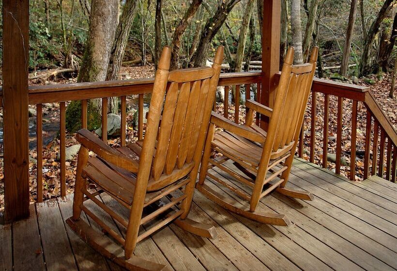 Jon S Pond On Cosby Creek   2 Bedrooms, 2 Baths, Sleeps 6 Cabin By Redawning