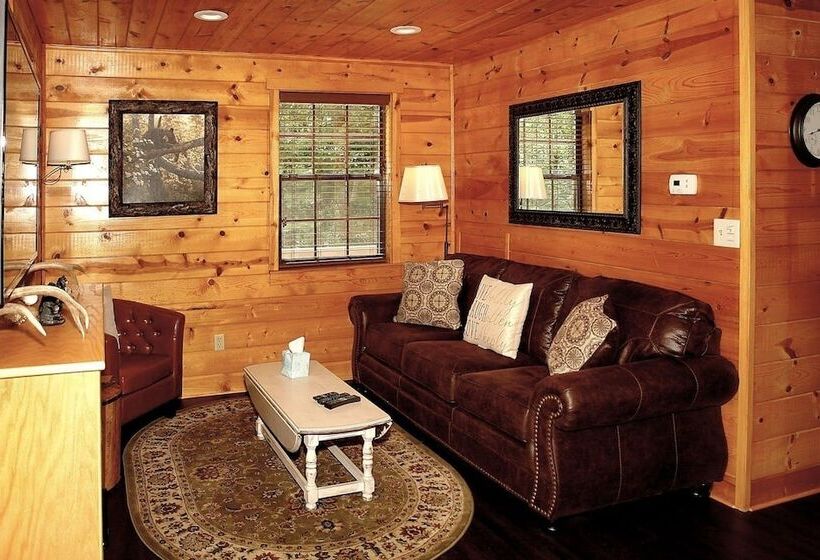 Mountain Laurel   1 Bedrooms, 1 Baths, Sleeps 4 Cabin By Redawning