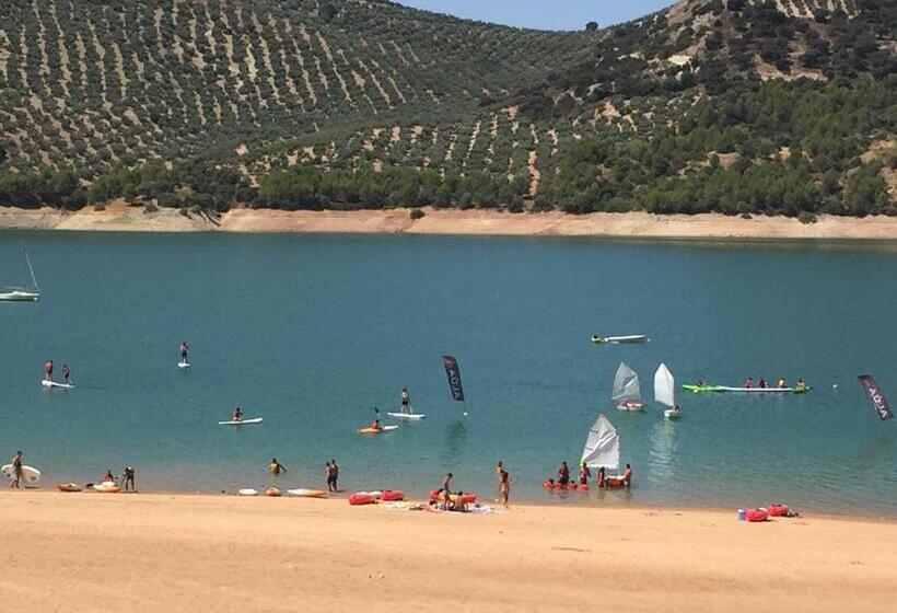 هاستل Centro De Ocio Alúa Casa Rural Iznájar Lago De Andalucía