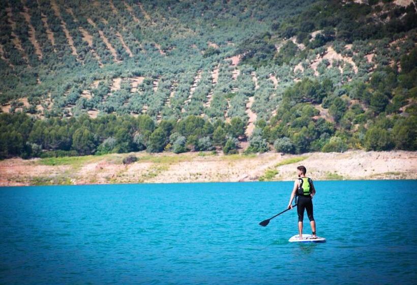 هاستل Centro De Ocio Alúa Casa Rural Iznájar Lago De Andalucía