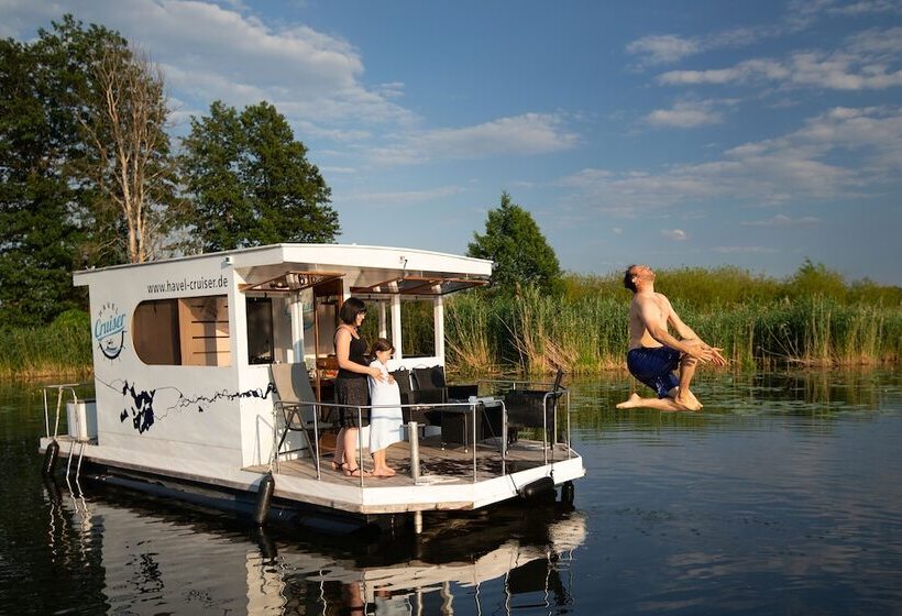 هتل Havel Cruiser   Hausboot Flöße Mit Stil