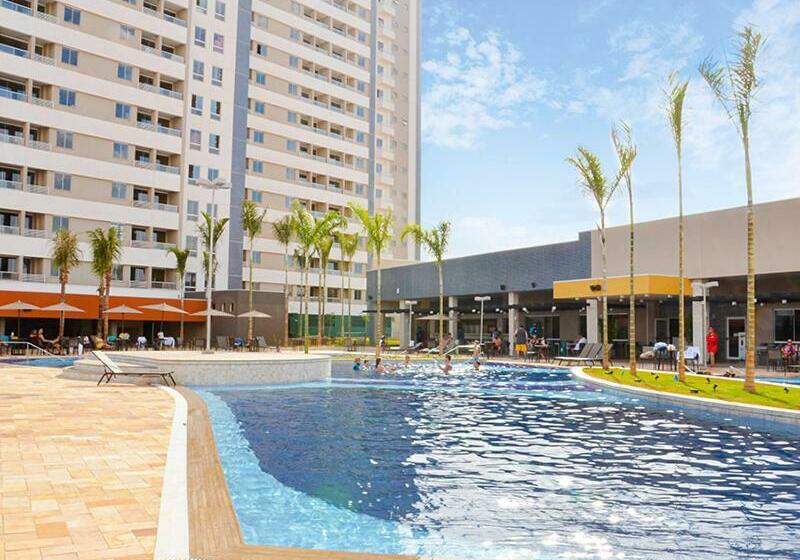 فندق Solar Das águas Park Resort   Próximo Ao Thermas Dos Laranjais