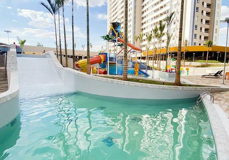 فندق Solar Das águas Park Resort   Próximo Ao Thermas Dos Laranjais
