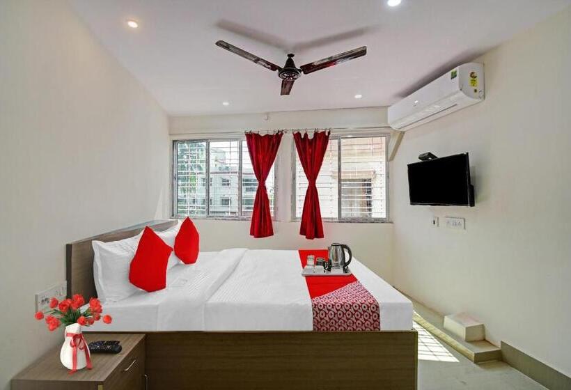 ホテル Goroomgo Vhyom Sky Palace Near Sakherbazar Metro Station Kolkata