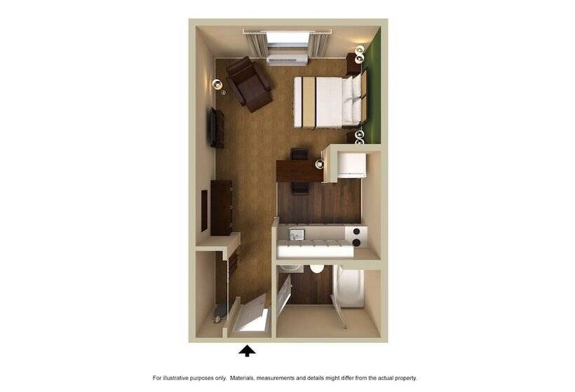 בית מלון כפרי Extended Stay America Select Suites   Newport News   I 64   Jefferson Avenue