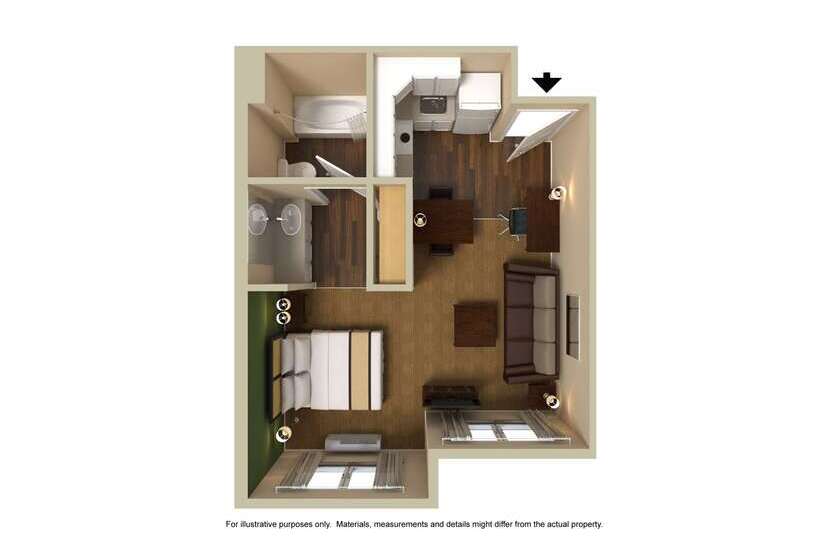 בית מלון כפרי Extended Stay America Suites  North Chesterfield  Arboretum