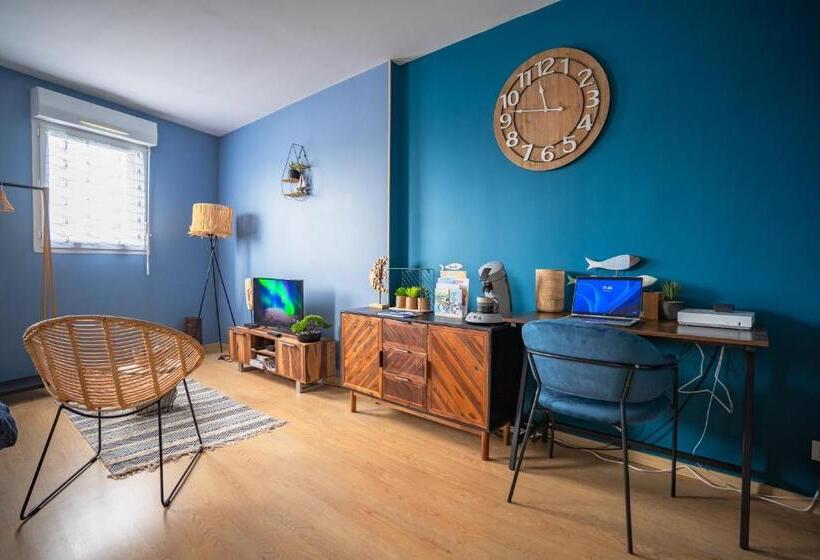 L Effet Mer Tout équipé Parking Privé Wifi