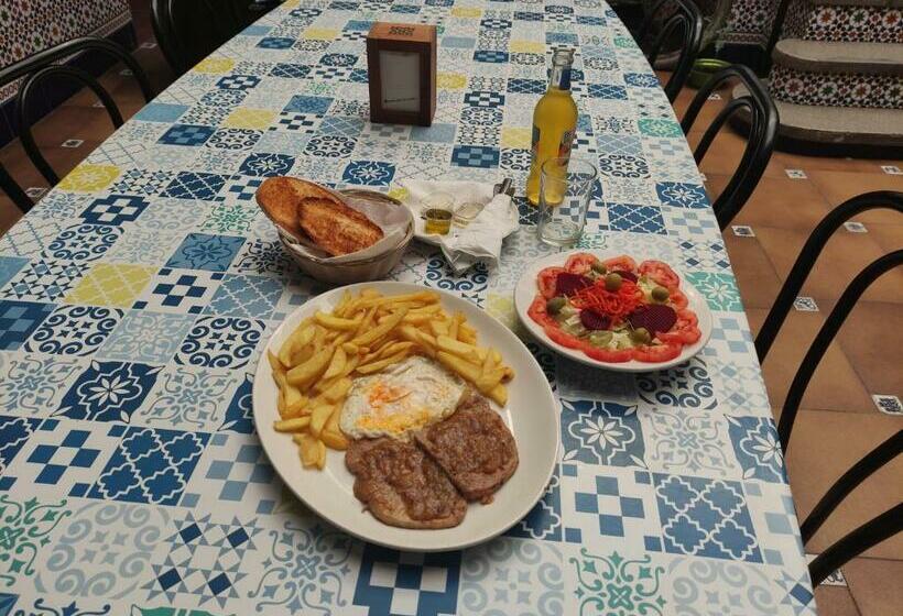 פנסיון Hostal Restaurante Bar Cafeteria La Melchora