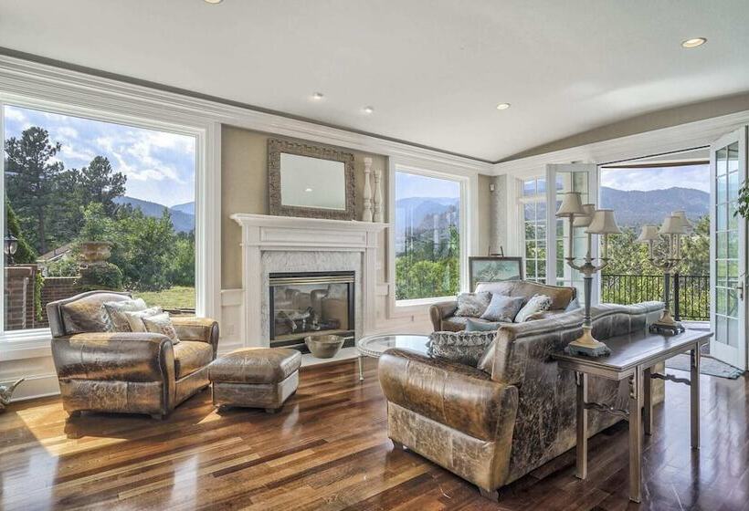 Broadmoor Luxury Mansion 5 Star Experience Theater Cheyenne Mountain Views