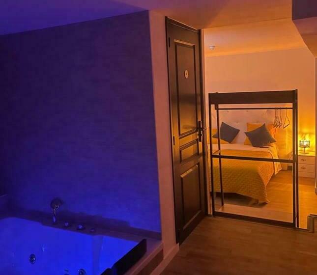 בית מלון כפרי Magnifique Loft 35m2 Jacuzzi Rvb Night 1