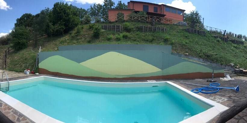 Charming 3 Bed Villa In Otricoli Stunnings Views