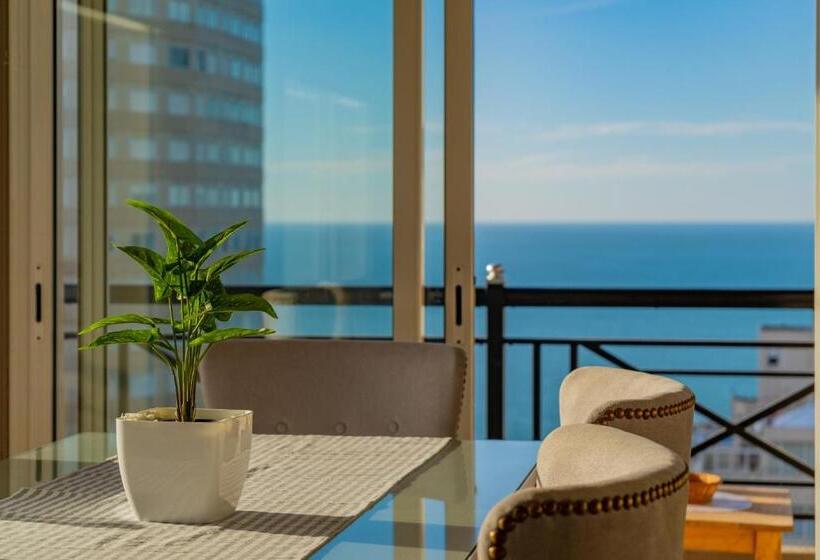 Departamento Varese Güemes Alta Gama Luxury 4/5 Pax Vista Mar