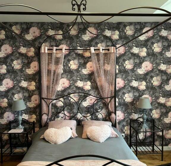 פנסיון Château De La Bouchatte Chambre Les Roses