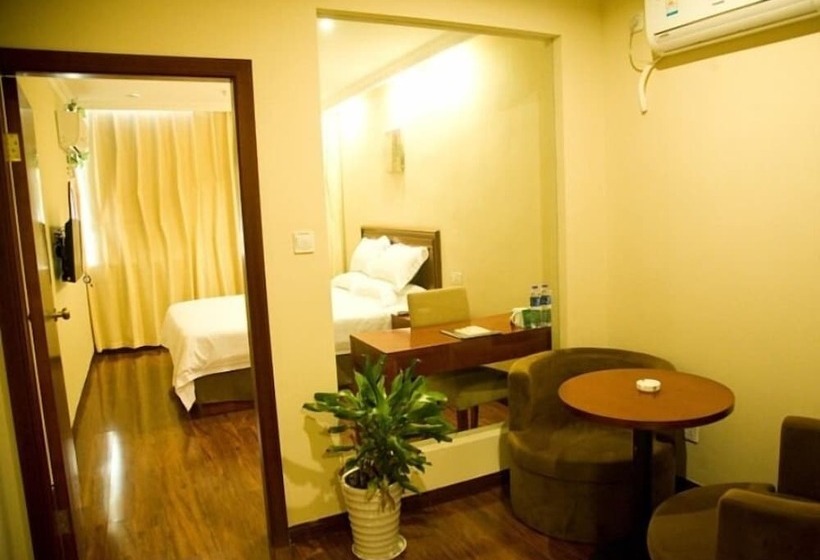 ホテル Greentree Inn Jiangsu Suzhou Kunshan Huaqiao Household Building Materials City Shell