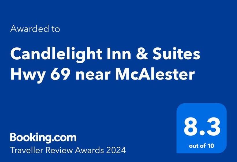 ユースホステル Candlelight Inn & Suites Hwy 69 Near Mcalester