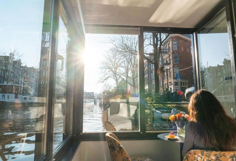 צימר 2 Houseboat Suites Amsterdam Prinsengracht