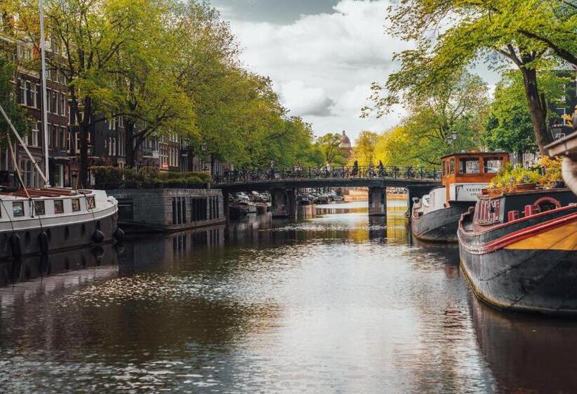 צימר 2 Houseboat Suites Amsterdam Prinsengracht