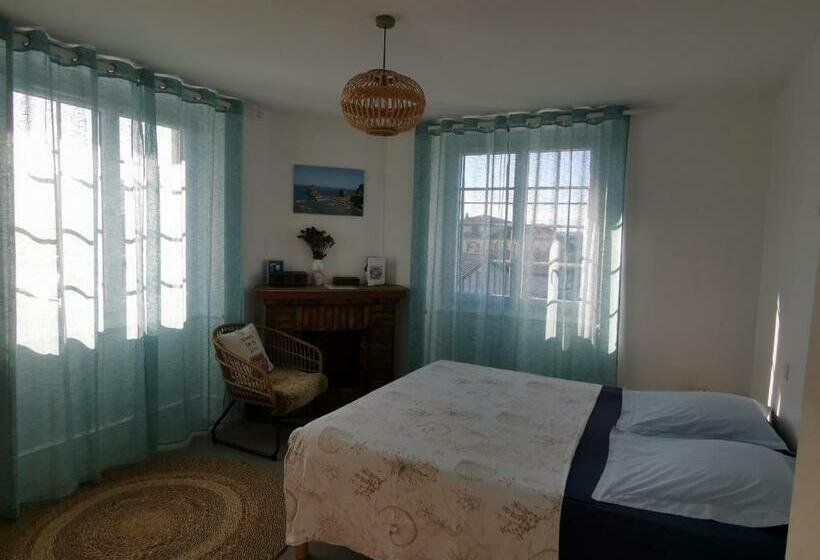 تختخواب و صبحانه Chambres D Hôtes Hor Dago Près De La Gare D Hendaye Avec Le Petit Déjeuner