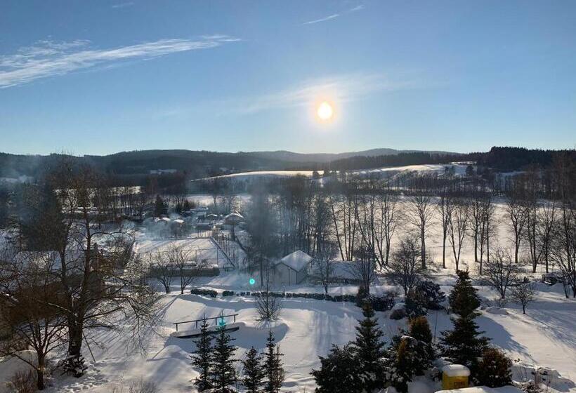 בית מלון כפרי Wellness & Spa Apartments Lipno Frymburk