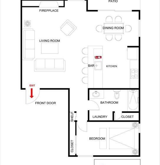 389   Romantic Snowcreek Retreat Near Creek