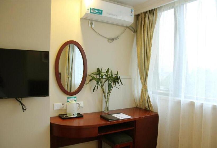 Отель Greentree Inn Jiangsu Nantong Chongchuan District Fangtian Market