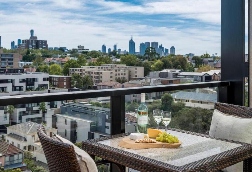 בית מלון כפרי Oaks Melbourne South Yarra Suites