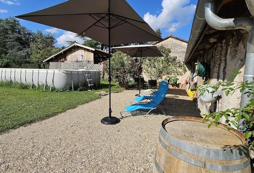 住宿加早餐  Chambres Et Gîtes Les Deux Chênes Près De Bergerac