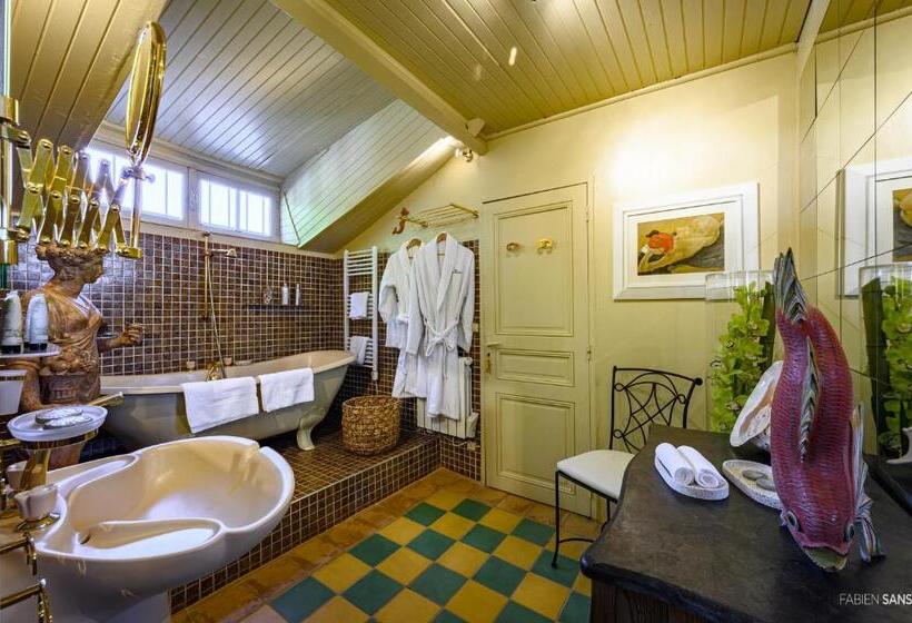 住宿加早餐  Maison D Hôtes Les Jardins Saint Eloi
