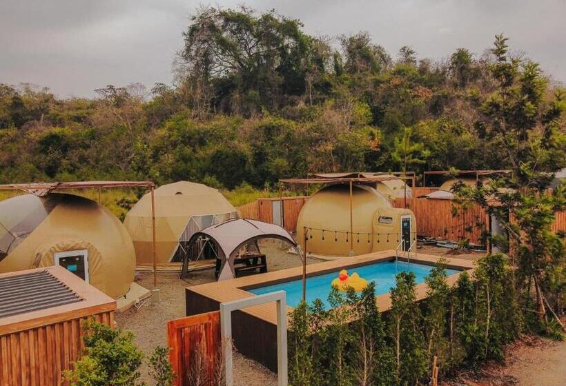 فندق The X10 Nordic Tent And Glamping Pool Villa Khaoyai เขาใหญ่   Sha Certified