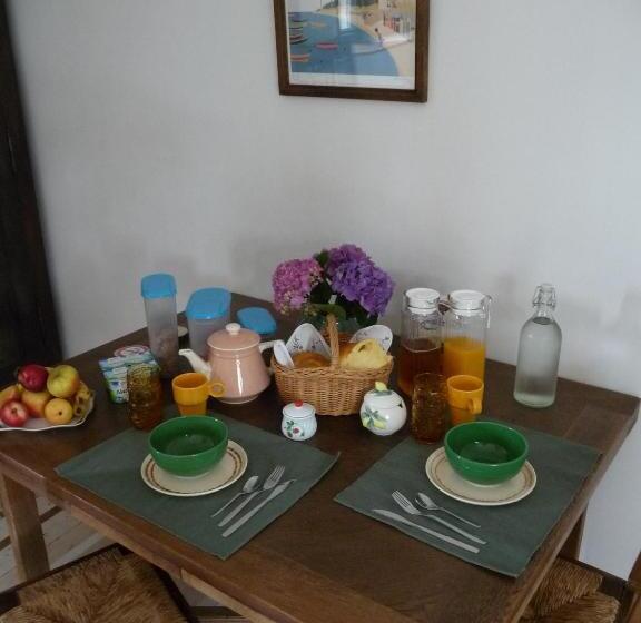 צימר Bretagne Chambre D Hôtes Suite 53m2 Et Caravane Vintage Avec Cuisine Et Salle De Bains Privées Britt