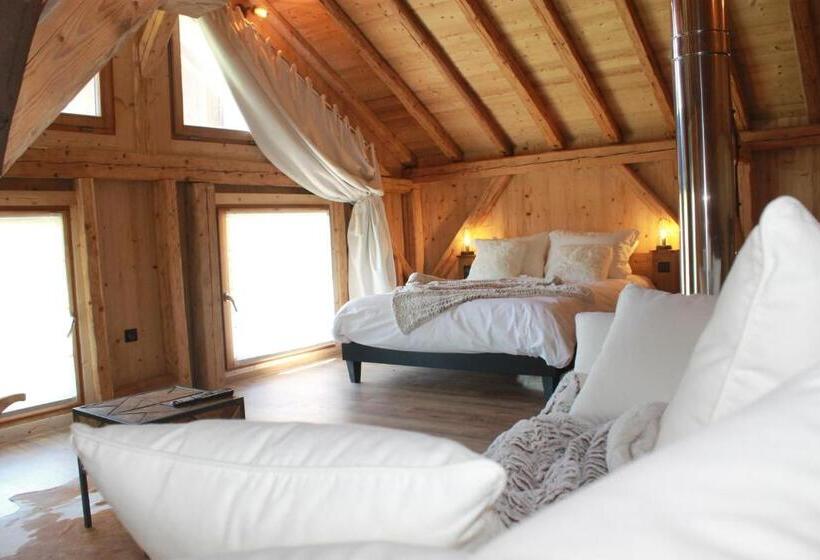 بنسيون Les Chalets De Ludran