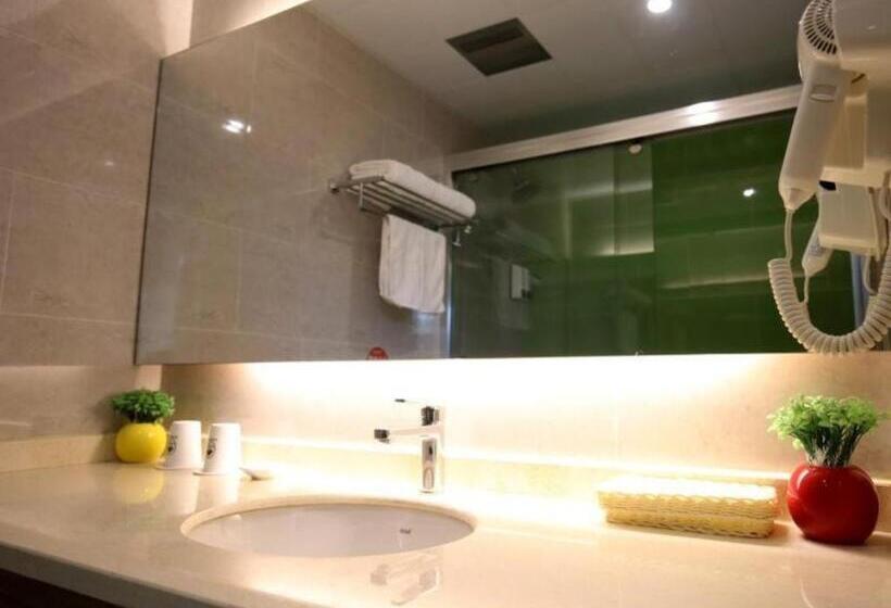 호텔 Greentree Inn Xuancheng Jingxian Wannan First Street Express
