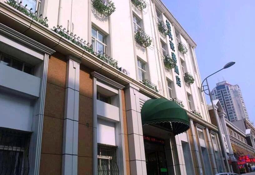 Hotel Greentree Inn Qingdao Railway Station East Square Pichaiyuan Express