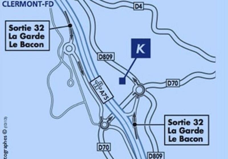 酒店 Kyriad Saint Chely D Apcher  Aire De La Lozere