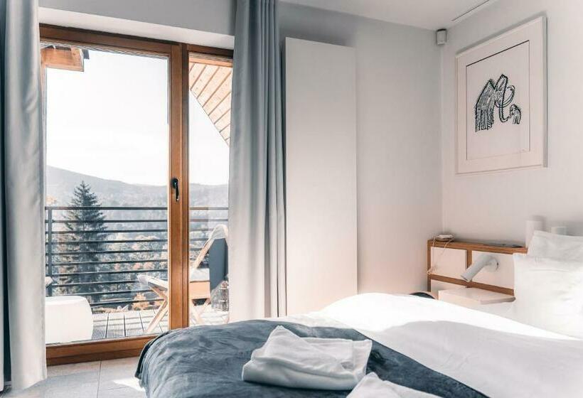 تختخواب و صبحانه Zimowy Domek Boutique Rooms   Adults Only Vege