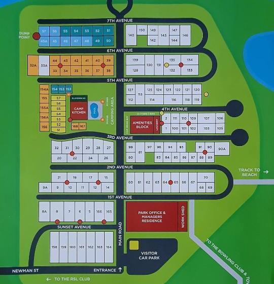 فندق على الطريق Sunset Caravan Park Woolgoolga