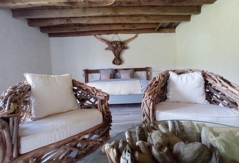 酒店 Chambre D'hôtes Oust Au Lit