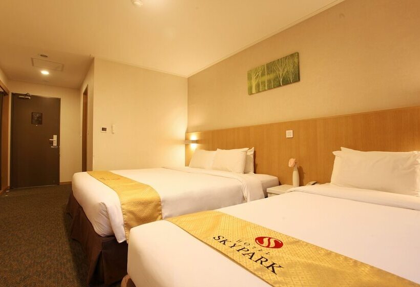 בית מלון כפרי Skypark Jeju 1