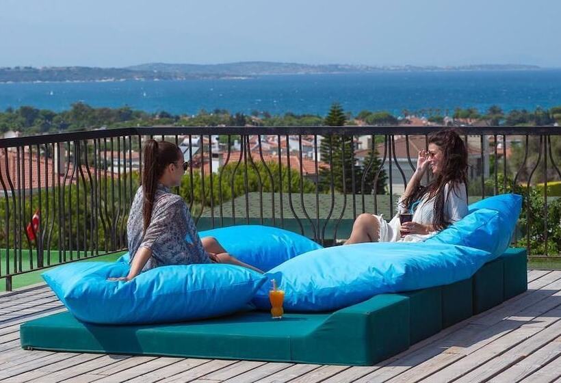 酒店 Alacati Villa Renk