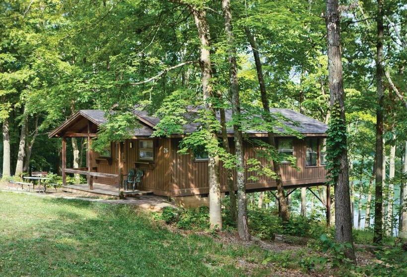 리조트 Burr Oak Lodge And Conference Center
