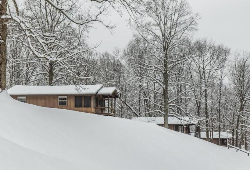리조트 Burr Oak Lodge And Conference Center